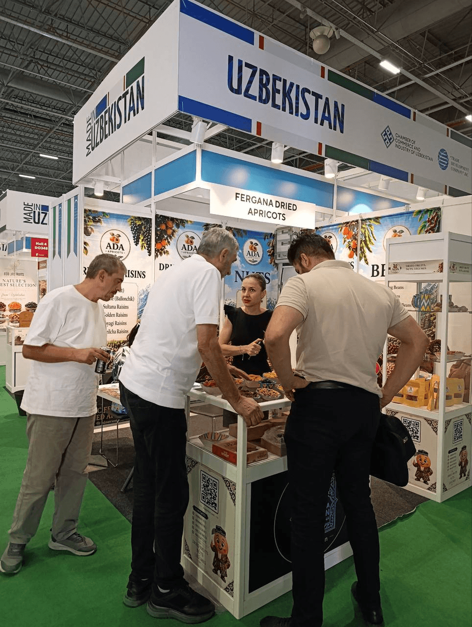 Introducing visitors to our products
